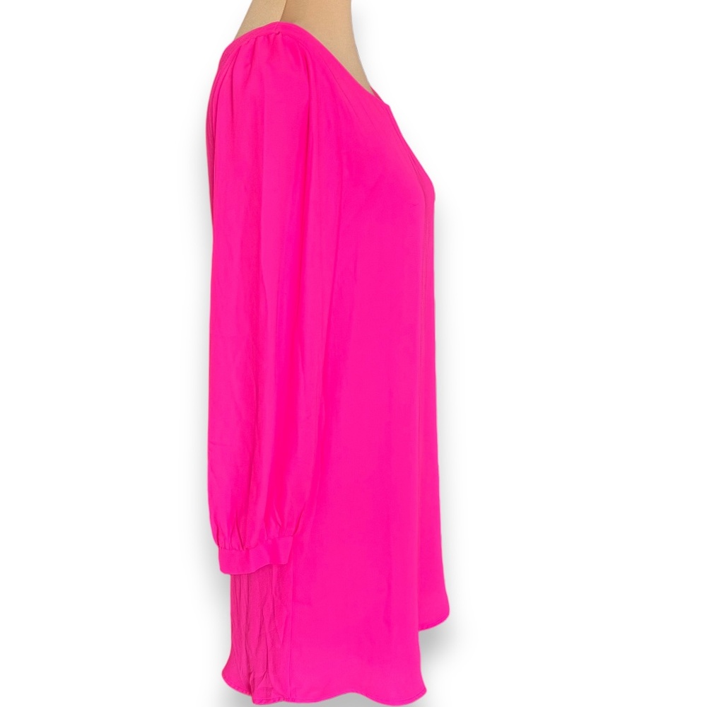 NECESSARY hot pink long sleeve dress size S NWT - Picture 4 of 8